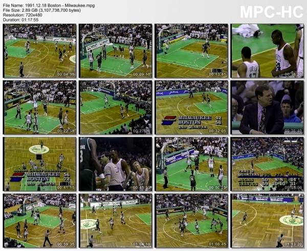 18.december 1991	Boston - Milwaukee   131-117