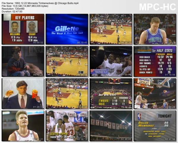 22.december 1993	Chicago - Minnesota   106-98
