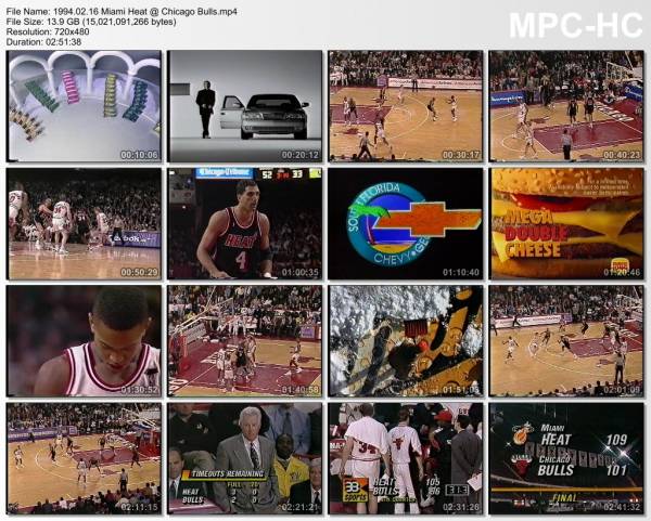 16.february 1994	Chicago - Miami   101-109