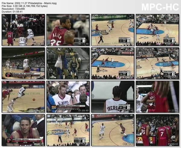 17.november 2002	Philadelphia &ndash; Washington   100-84