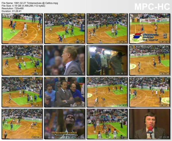 27.february 1991	Boston - Minnesota   116-111