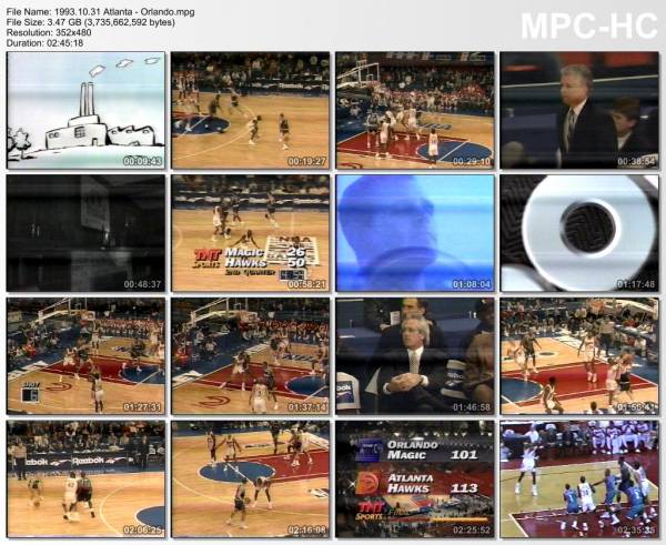 31.oktober 1993	Atlanta - Orlando   113-101