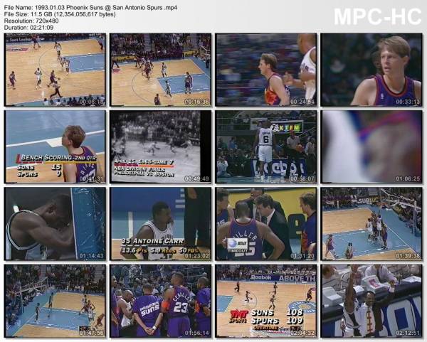 3.january 1993	San Antonio - Phoenix   114-113 (OT)