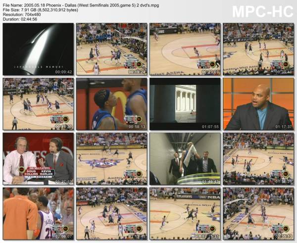 18.may 2005	Phoenix - Dallas (West Semifinals 2005,game 5)   114-108