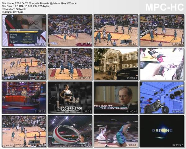 24.april 2004	New Orleans - Miami (East 1st Round 2004,game 3)   77-71