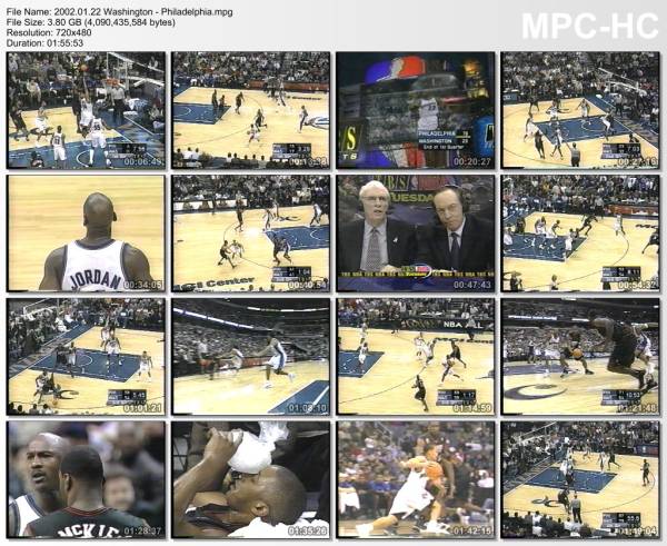 22.january 2002	Washington - Philadelphia   84-91