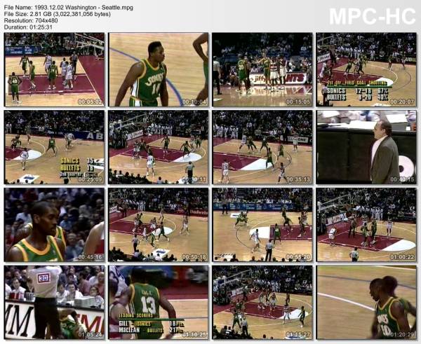 2.december 1993	Washington - Seattle   95-105