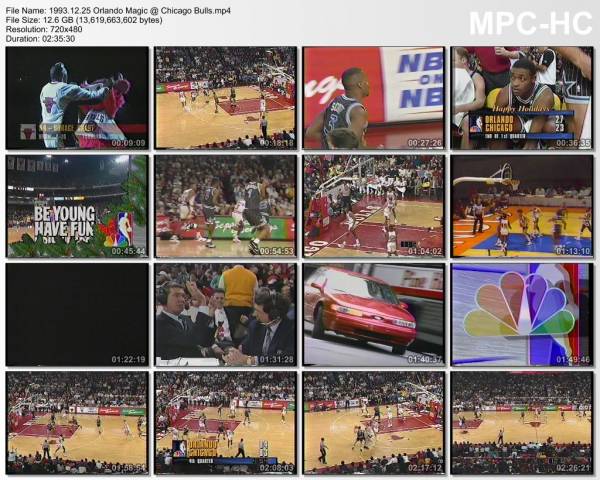 25.december 1993	Chicago - Orlando   95-93