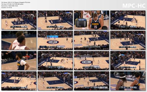 14.october 2026	Clippers - Denver   122-110