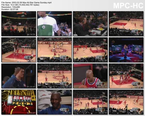 9.february 2003	2003 NBA All Star Game (Atlanta)   145-155 (2OT) (west)