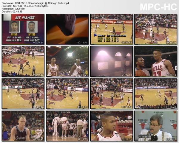 15.march 1994	Chicago - Orlando   108-98