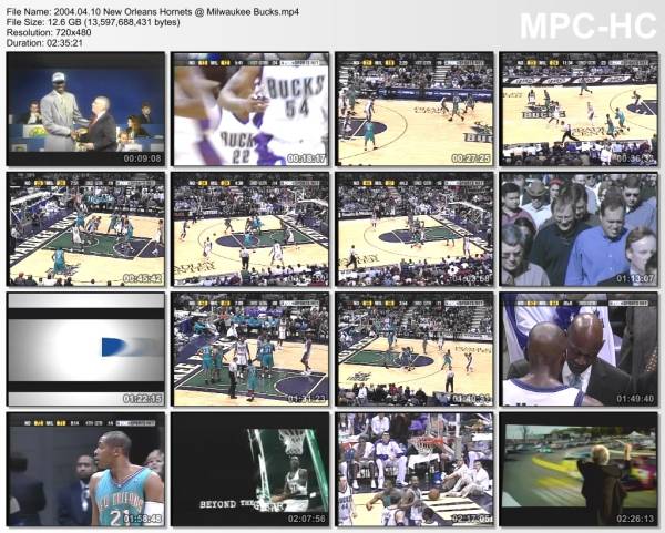 10.april 2004	Milwaukee - New Orleans   87-92