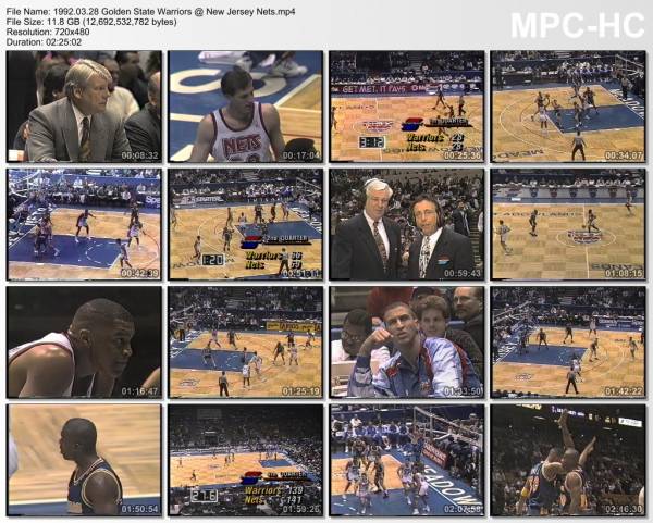 28.march 1992	New Jersey - Golden State   148-153 (OT)