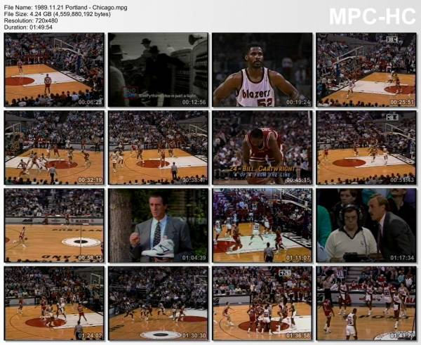 21.november 1989	Portland - Chicago   121-110