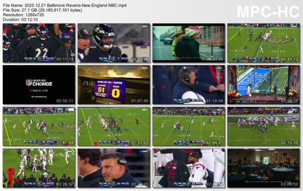2025.12.21 Baltimore Ravens-New England   24-28