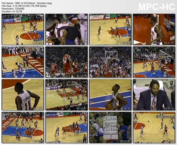 29.december 1990	Detroit - Houston   99-84