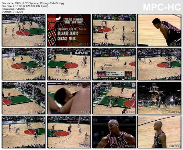 2.december 1995	Clippers - Chicago   98-104