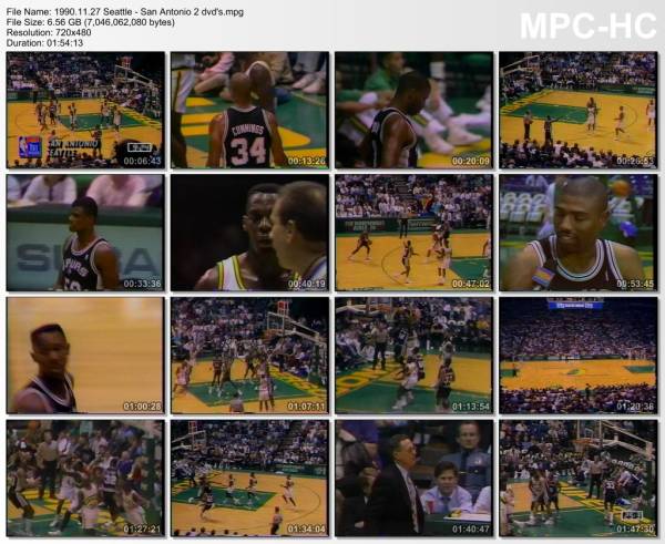 27.november 1990	Seattle - San Antonio   111-124