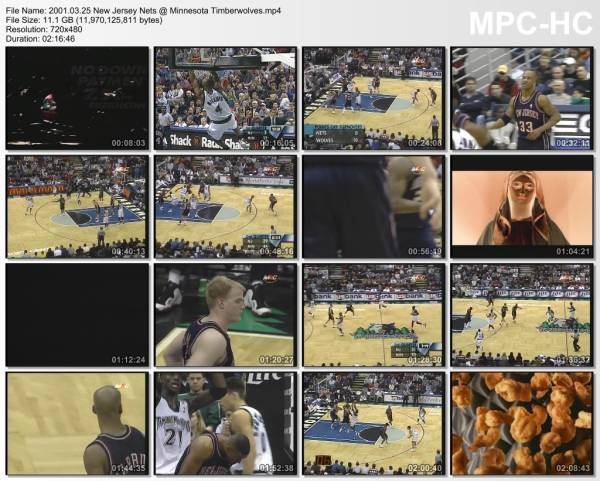 25.march 2001	Minnesota - New Jersey   105-91