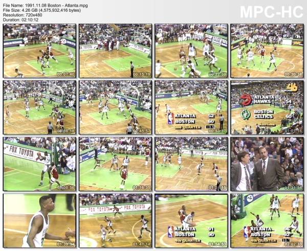 8.november 1991	Boston - Atlanta   95-100