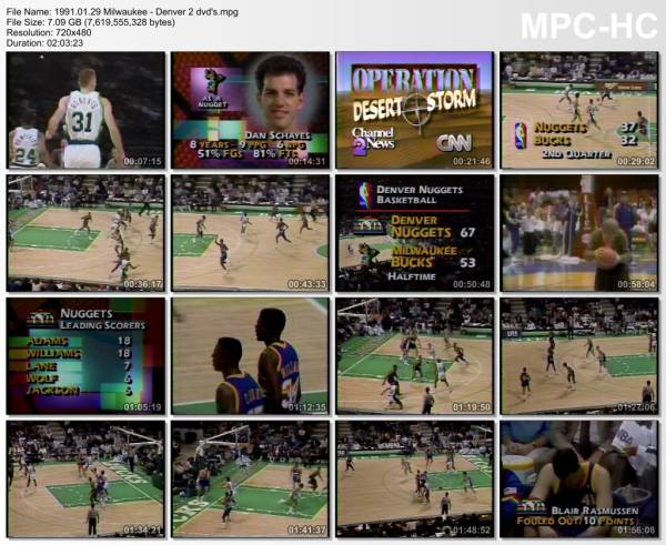 29.january 1991	Milwaukee - Denver   122-126
