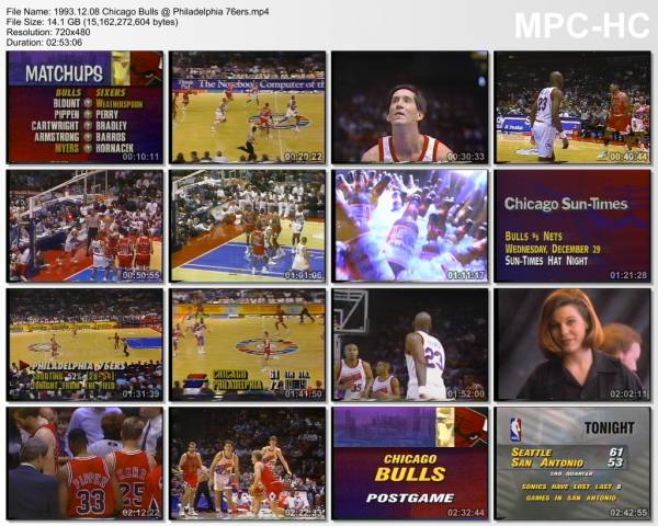 8.december 1993	Philadelphia - Chicago   95-88 (OT)