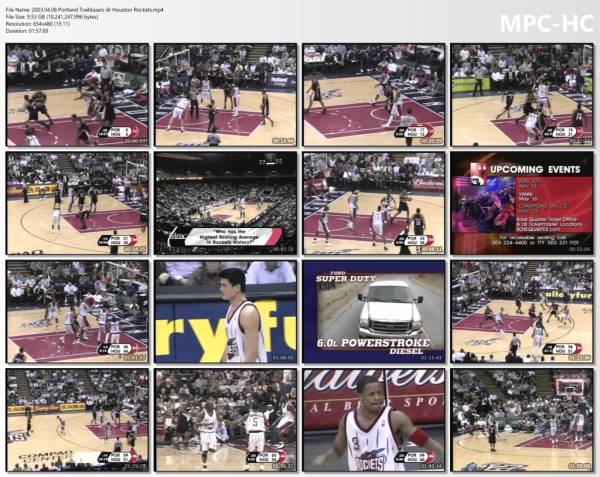 8.april 2003	Houston - Portland   66-81