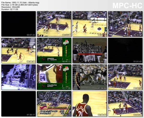 10.november 1993	Utah - Atlanta   91-88