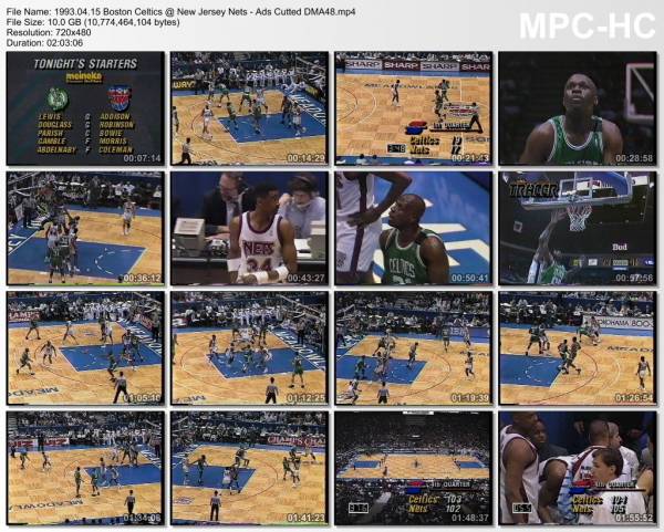15.april 1993	New Jersey - Boston   105-106