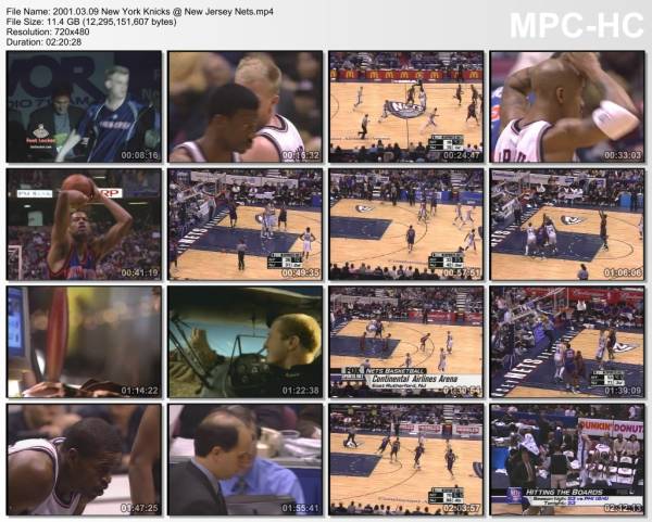 9.march 2001	New Jersey - New York   96-83