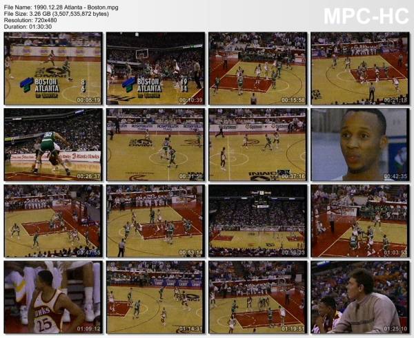 28.december 1990	Atlanta - Boston   131-114