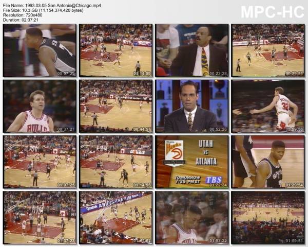 5.march 1993	Chicago - San Antonio   102-107
