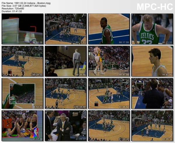 24.february 1991	Indiana - Boston   115-109