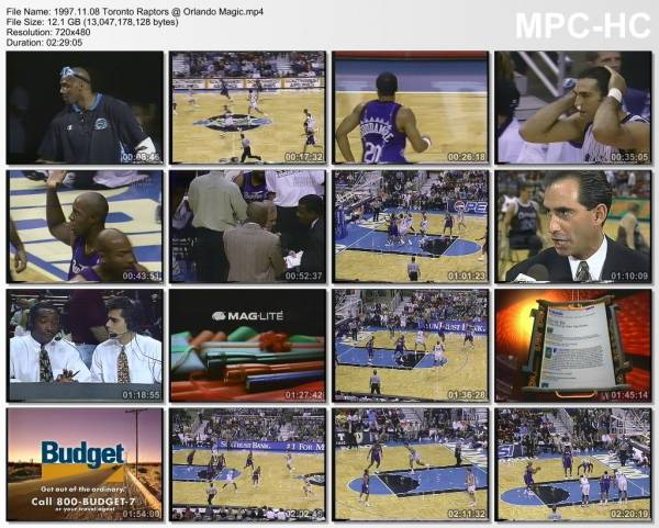 8.november 1997	Orlando - Toronto   96-87