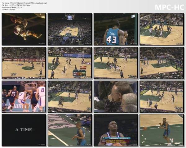 10.december 1996	Milwaukee - Detroit   85-93