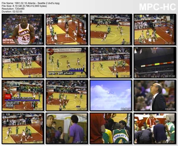 16.february 1991	Atlanta - Seattle   122-113
