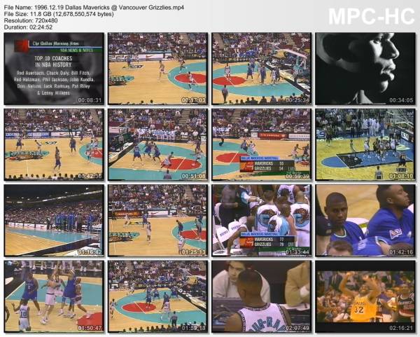 19.december 1996	Vancouver - Dallas   98-105