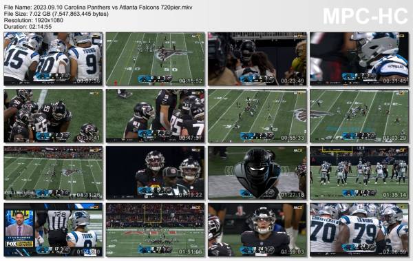 2023.09.10 Carolina Panthers vs Atlanta Falcons 10-24