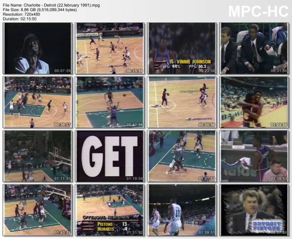 22.february 1991	Charlotte - Detroit   122-114