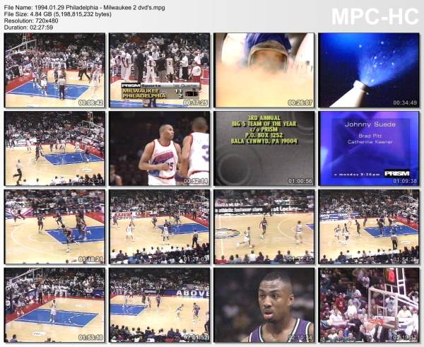 29.january 1994	Philadelphia - Milwaukee   94-89