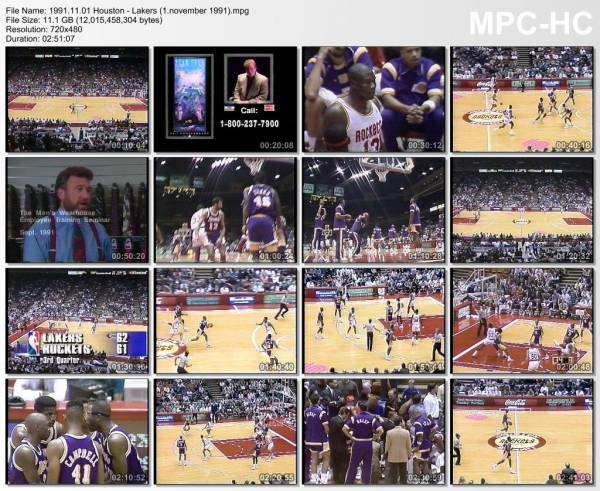 1.november 1991	Houston - Lakers   126-121 (2OT)