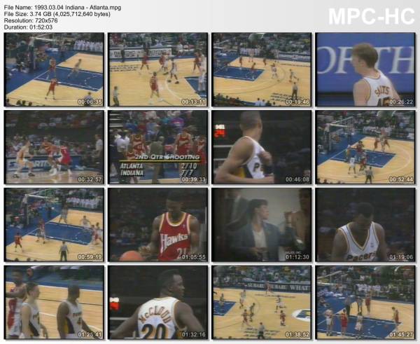 4.march 1993	Indiana - Atlanta   136-111