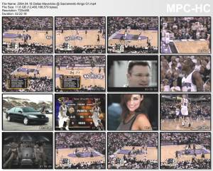 18.april 2004	Sacramento - Dallas (West 1st Round 2004,game 1)   116-105