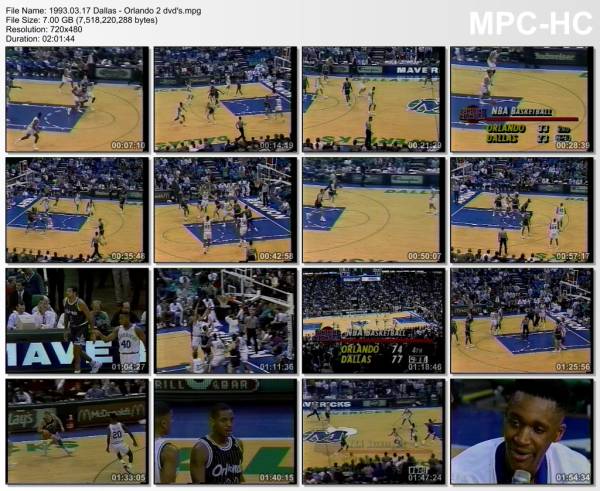 17.march 1993	Dallas - Orlando   102-96