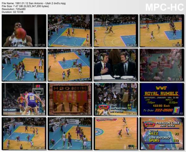 12.january 1991	San Antonio - Utah   112-92
