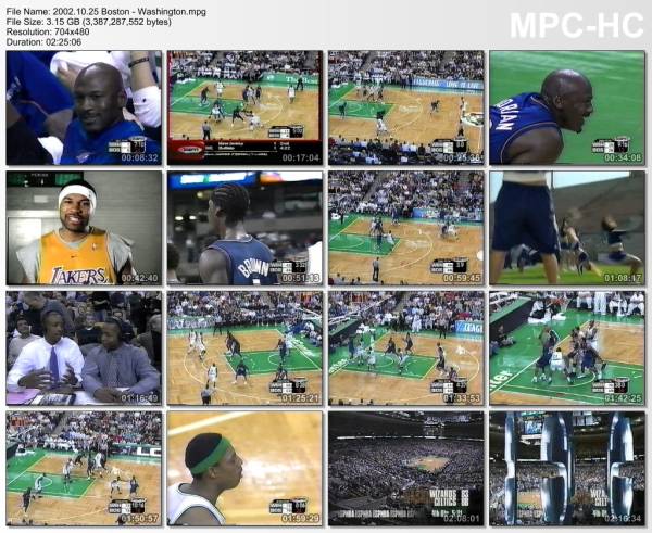 25.october 2002	Boston - Washington   104-95