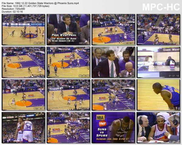 22.december 1992	Phoenix - Golden State   106-104