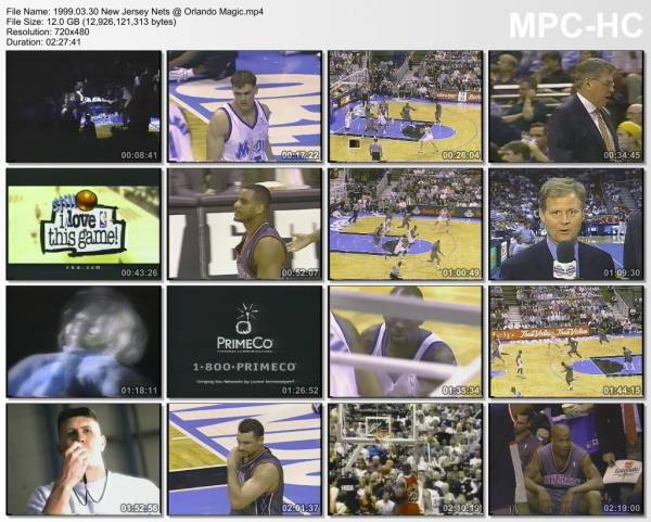 30.march 1999	Orlando - New Jersey   100-98