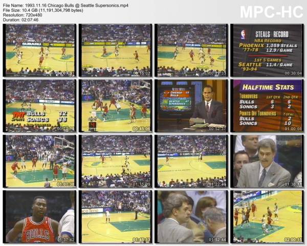 16.november 1993	Seattle - Chicago   95-94