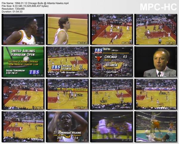 12.january 1994	Atlanta - Chicago   92-81